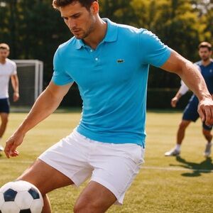 Lacoste Men's Vibrant Blue Polo Shirt